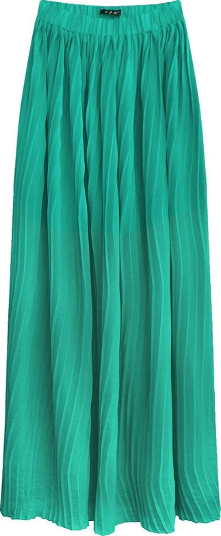 PLISOWANA SPÓDNICA MAXI MORSKA (9237/1)