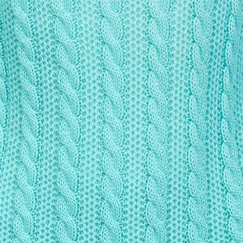 SWETER W WARKOCZE MIĘTOWY (SW018)