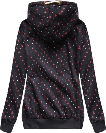 BLUZA Z KAPTUREM GRANATOWA (1911)