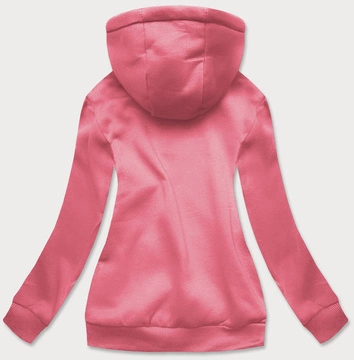 Damska bluza dresowa cukierkowy róż (W02-58)