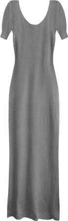 SUKIENKA MAXI SZARA (1542/1)