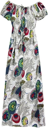 SUKIENKA Z ODKRYTYMI RAMIONAMI BIAŁA (71027#)