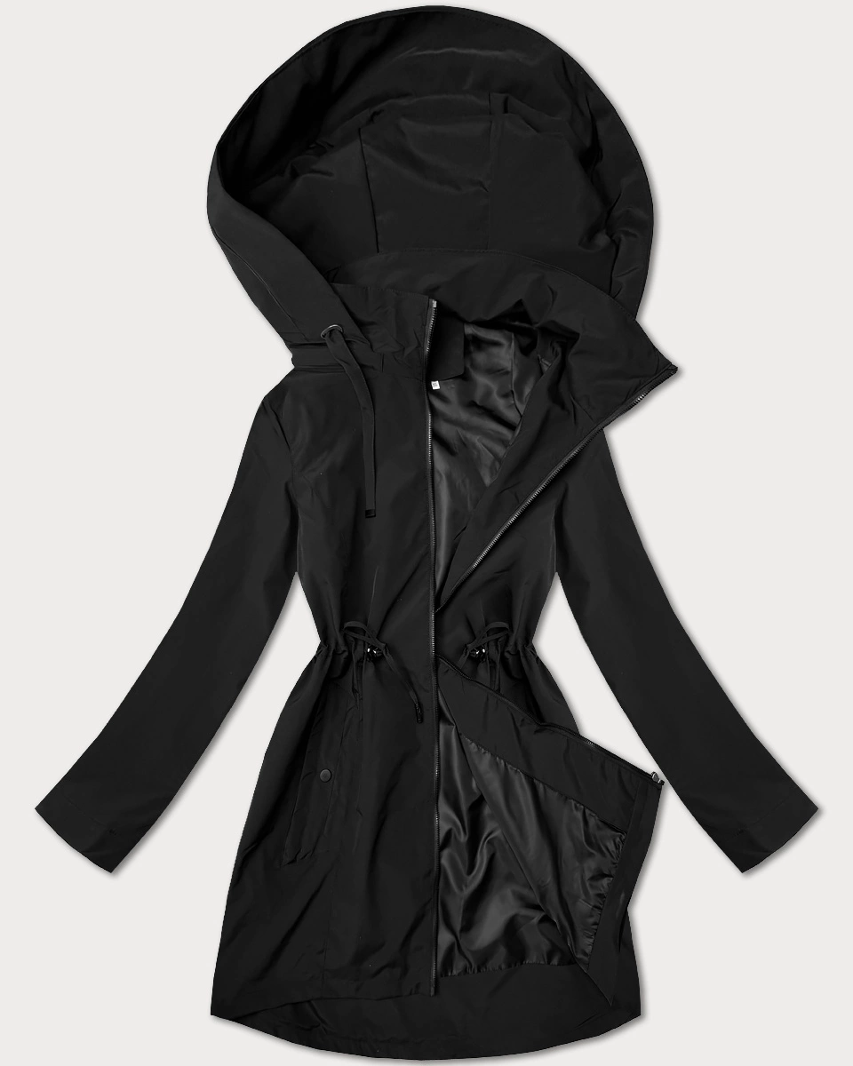 Cienka kurtka plus size J Style czarna (16M9259-392)