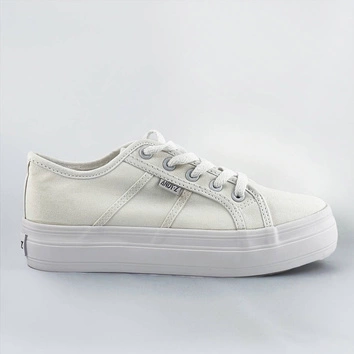 DAMSKIE TRAMPKI NA GRUBEJ PODESZWIE BIAŁE (AW1103)