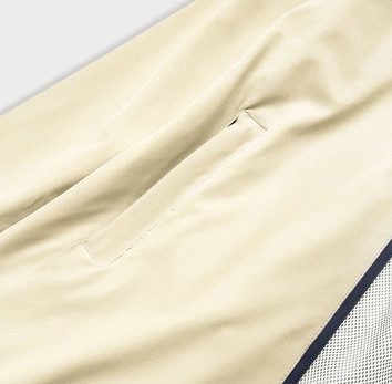 LETNIA KURTKA DAMSKA NA PODSZEWCE BLADO ŻÓŁTA(HH036-59)