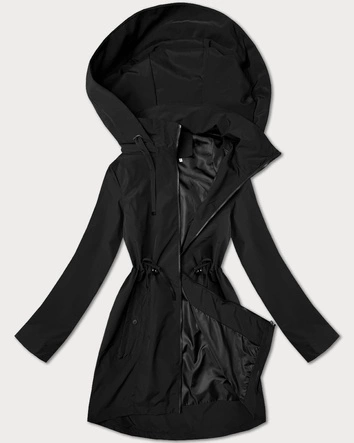 Cienka kurtka plus size J Style czarna (16M9259-392)