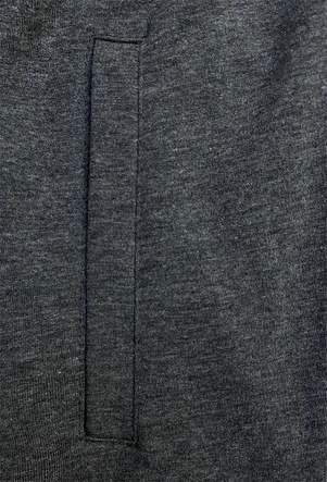 Bawełniane spodenki męskie ciemne szare (YW01046-A2)