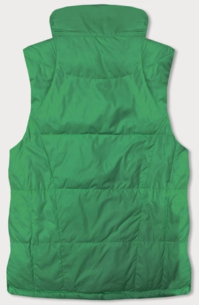 Dwustronna kamizelka damska zielona (2383)