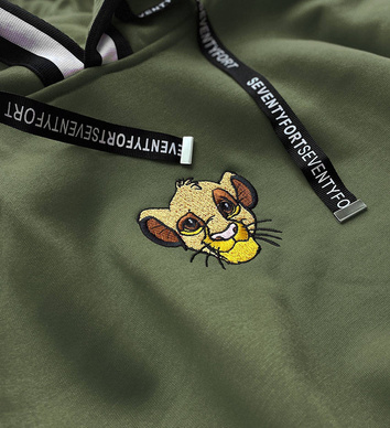 KOMPLET DRESOWY DAMSKI LEW KHAKI (AMG812)
