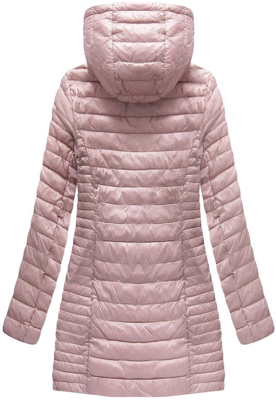 PIKOWANA KURTKA Z KAPTUREM ANTYCZNY RÓŻ (B1070-30)