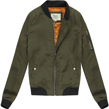 KRÓTKA KURTKA BOMBER KHAKI (S65115)