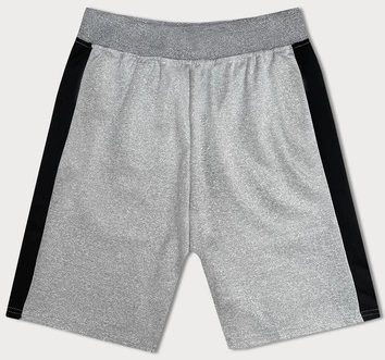 Sportowe spodenki męskie jasnoszare (8K281-2)