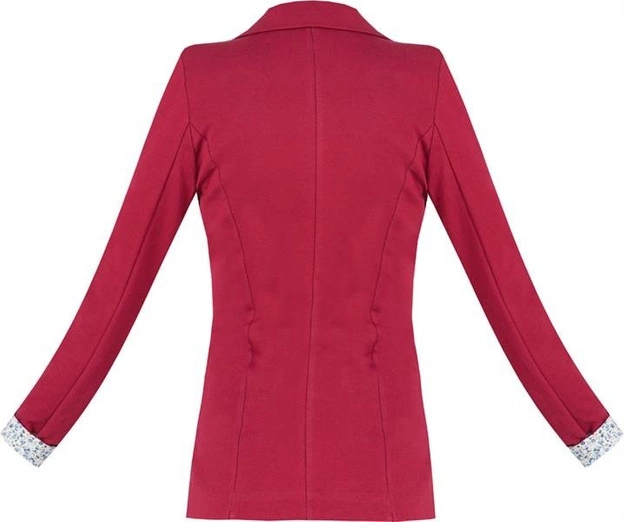 MARYNARKA MADE IN ITALY BORDOWA (6097)