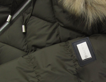 KURTKA ZIMOWA Z KAPTUREM KHAKI (M-08)