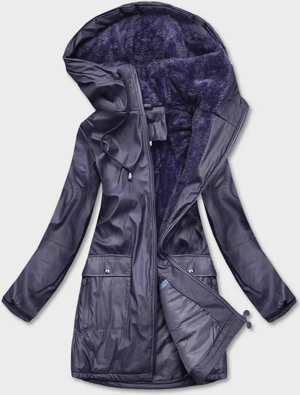WODOODPORNA KURTKA DAMSKA TYPU SZTORMIAK GRANATOWA (H1000-02)