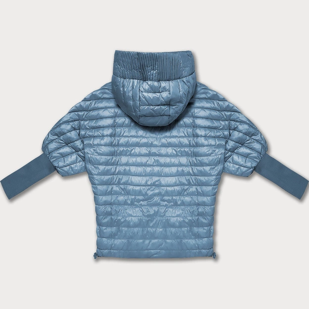 Damska kurtka nietoperz Minority niebieska (P3-6913-30)