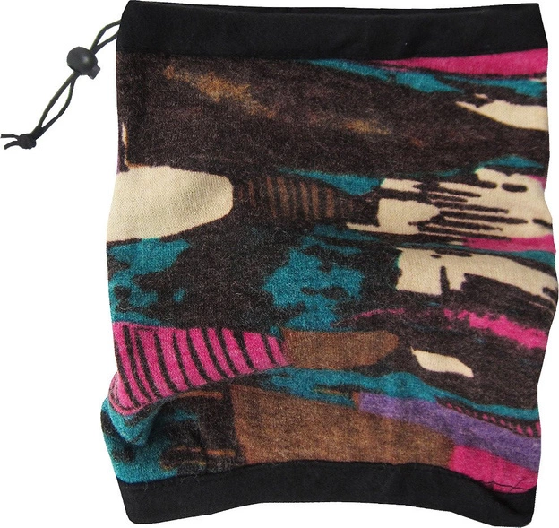 KOMIN WE WZORY 2W1 BRĄZOWO-MORSKI (X2006X)