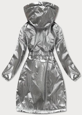 Przejściowa kurtka damska srebrna (741art)