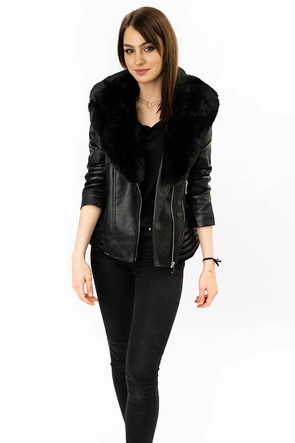 RAMONESKA Z ODPINANYM FUTERKIEM CZARNA (5523)