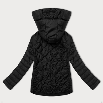 Pikowana kurtka damska J Style czarna (16M9269-392)