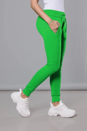 Spodnie dresowe zielone  (ck01-27)