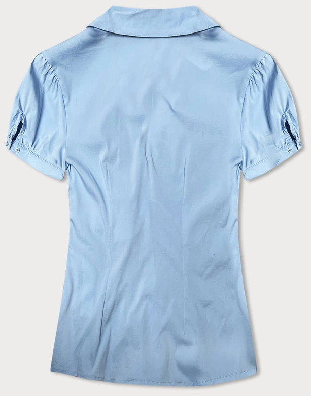Bluzka z krótkim rękawem niebieska (SSD16222D)