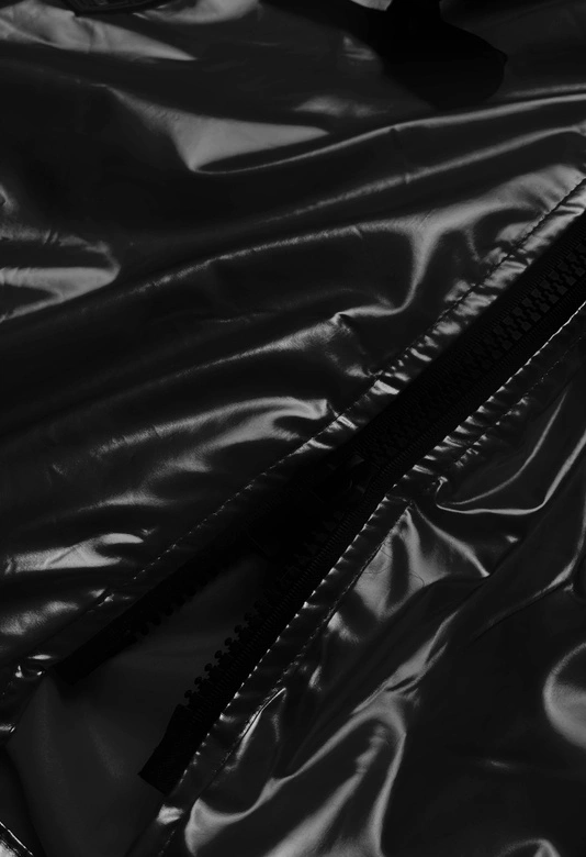 PRZEJŚCIOWA KURTKA DAMSKA CZARNA (741ART)