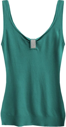 SWETERKOWA BLUZKA NA RAMIĄCZKACH MORSKA (1125)