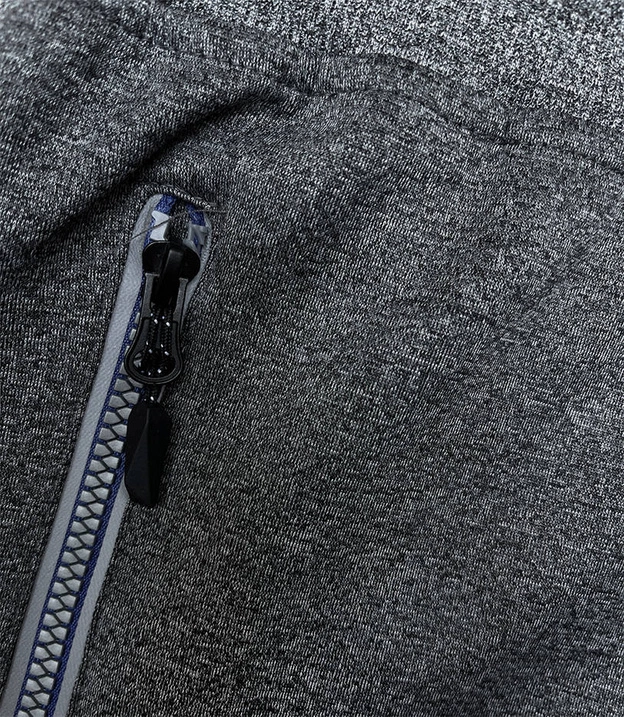 Sportowe spodenki męskie ciemne szare (8K298-5)