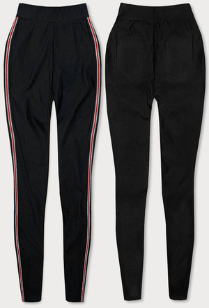 Legginsy z kieszeniami czarne (Q-73)