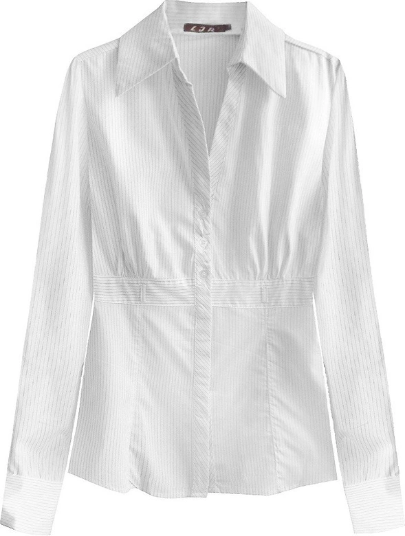 KLASYCZNA KOSZULA BIAŁO-CZARNA (1137)