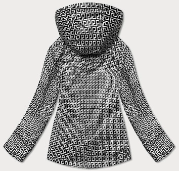 Dwustronna kurtka damska z kapturem cappuccino (br9795-12)