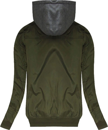 DWUSTRONNA KURTKA BOMBER KHAKI (M530)