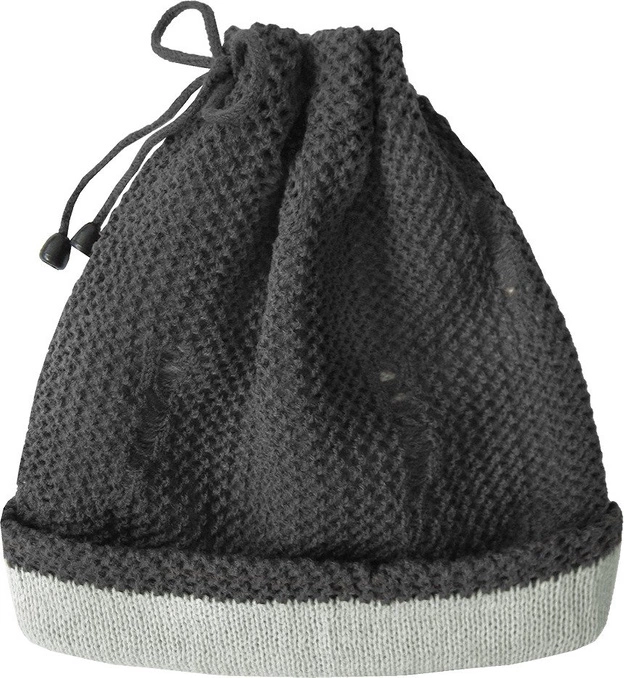 SWETERKOWY KOMIN 2W1 CIEMNOSZARY (X2001X)