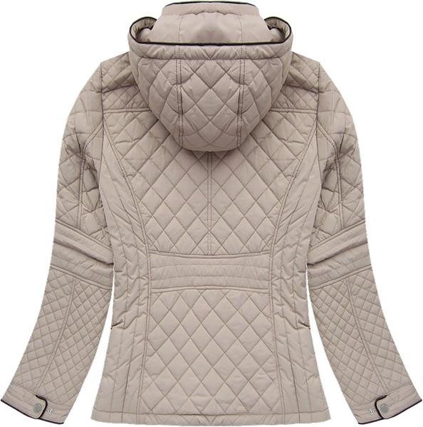 PIKOWANA KURTKA CHANELKA BEŻOWA (201506)