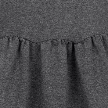 SUKIENKA Z KIESZONKĄ GRAFITOWA (PIZARRO)