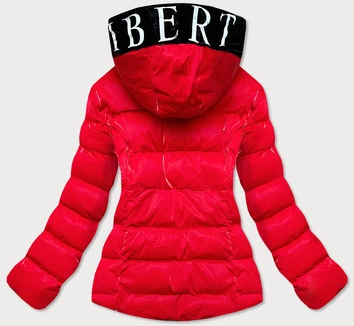 Damska kurtka pikowana czerwona (w807#)