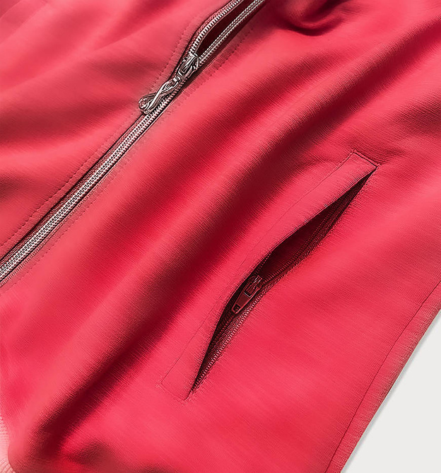 BLUZA DAMSKA SPORTOWA KORALOWA (58090)