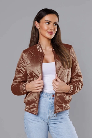 Bomberka damska karmelowa (B8123-14)