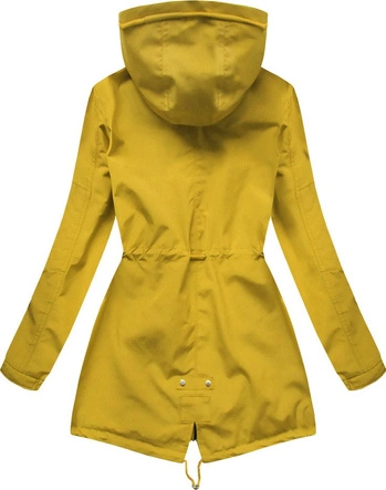 PARKA W MARYNARSKIM STYLU ŻÓŁTA (W647)