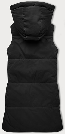 Dwustronna kamizelka damska baranek J Style czarna (16M9166-392)