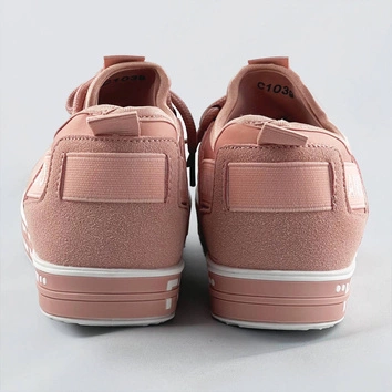 Wsuwane tenisówki damskie różowe (c1039)