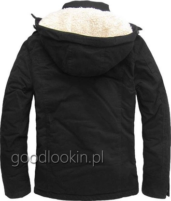 KURTKA ZIMOWA CASABLANCA CZARNA (1413)
