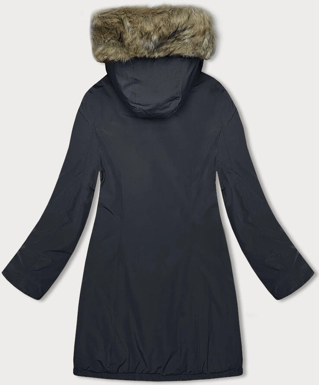 Zimowa kurtka damska granatowa (M-R45)