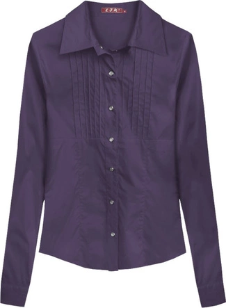 BAWEŁNIANA KOSZULA FIOLETOWA (1085)