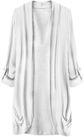 NARZUTKA Z TŁOCZONYMI KWIATAMI BIAŁA (253ART)