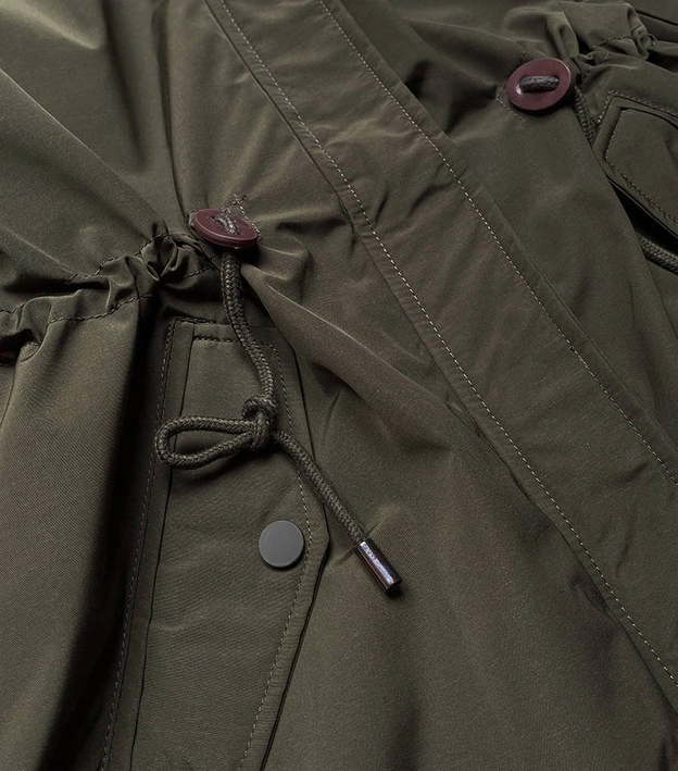 KURTKA - PARKA DAMSKA KHAKI (6365BIG)