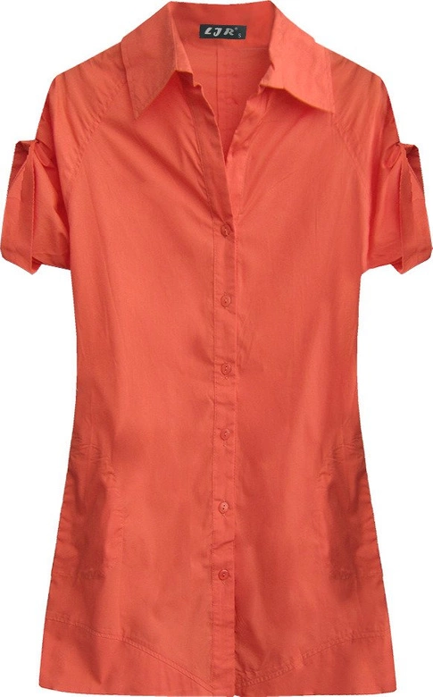 BAWEŁNIANA KOSZULA KORALOWA (1035/1)