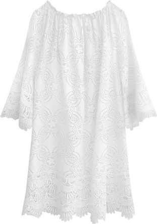 AŻUROWA TUNIKA BIAŁA (365ART)