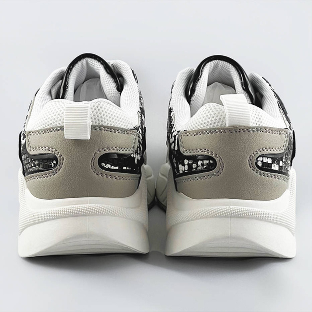 Sportowe buty damskie białe (6348)